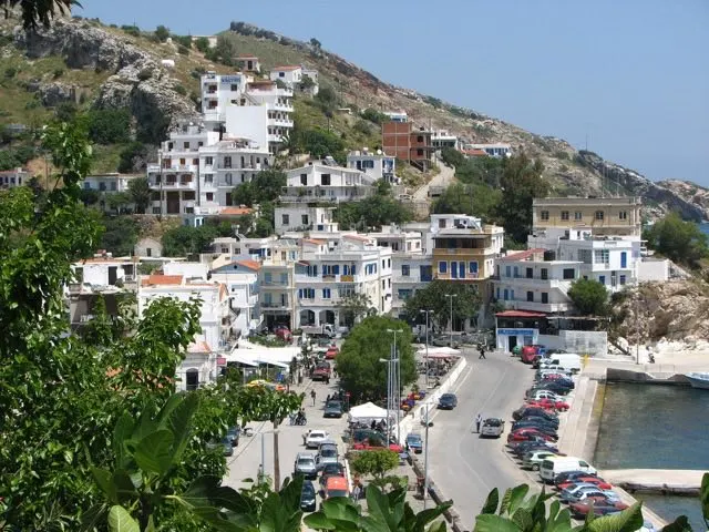 Agios kirikos ikaria — winter Greece